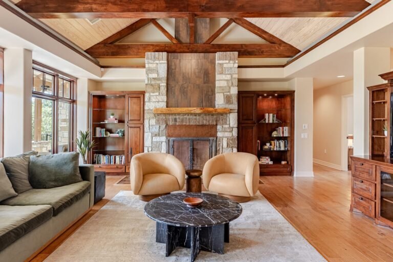 Chef kitchen at The Noble House Hill Country estate near Wimberley, Texas